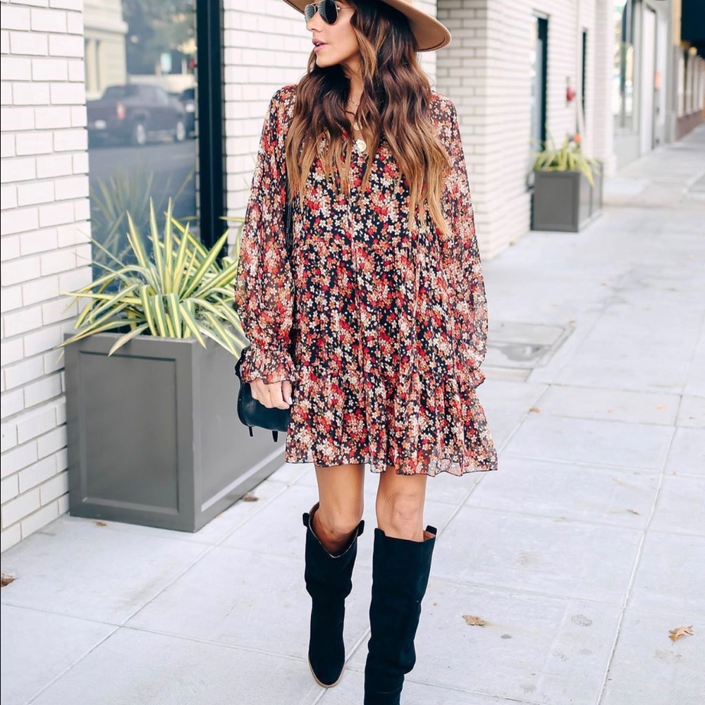 VICI Prunella Floral Baby Doll Dress